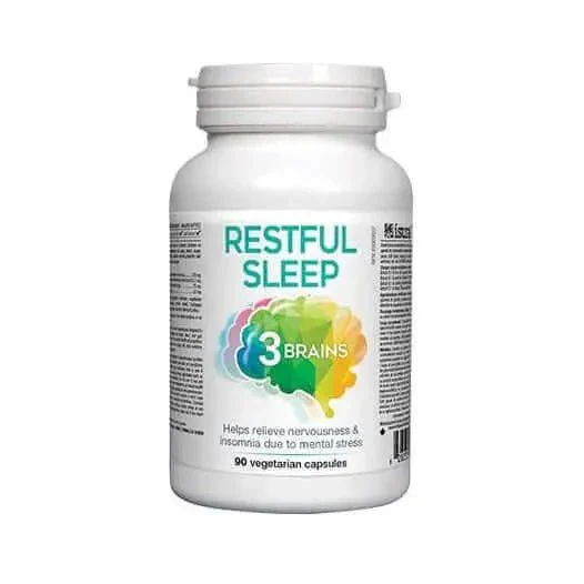 3 Brains Restful Sleep® 90 Veg Capsules