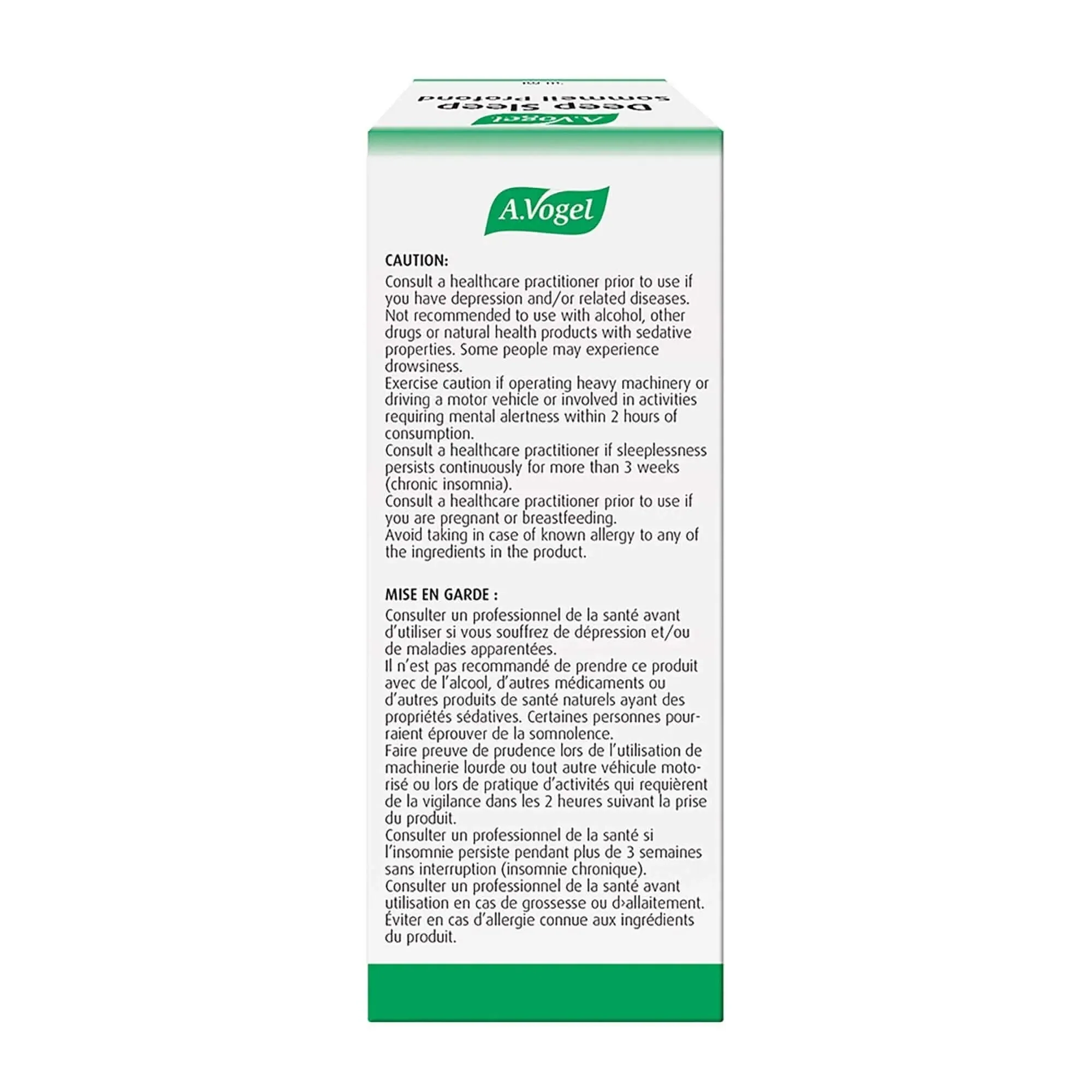 A. Vogel Deep Sleep - Fresh Organic Natural Sleep Aid 50 mL - Image 4