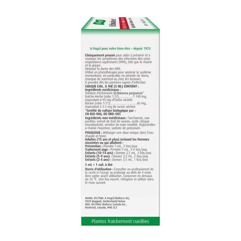 A. Vogel Echinaforce Extra Hot Drink with Elderberry 100 mL - Image 4