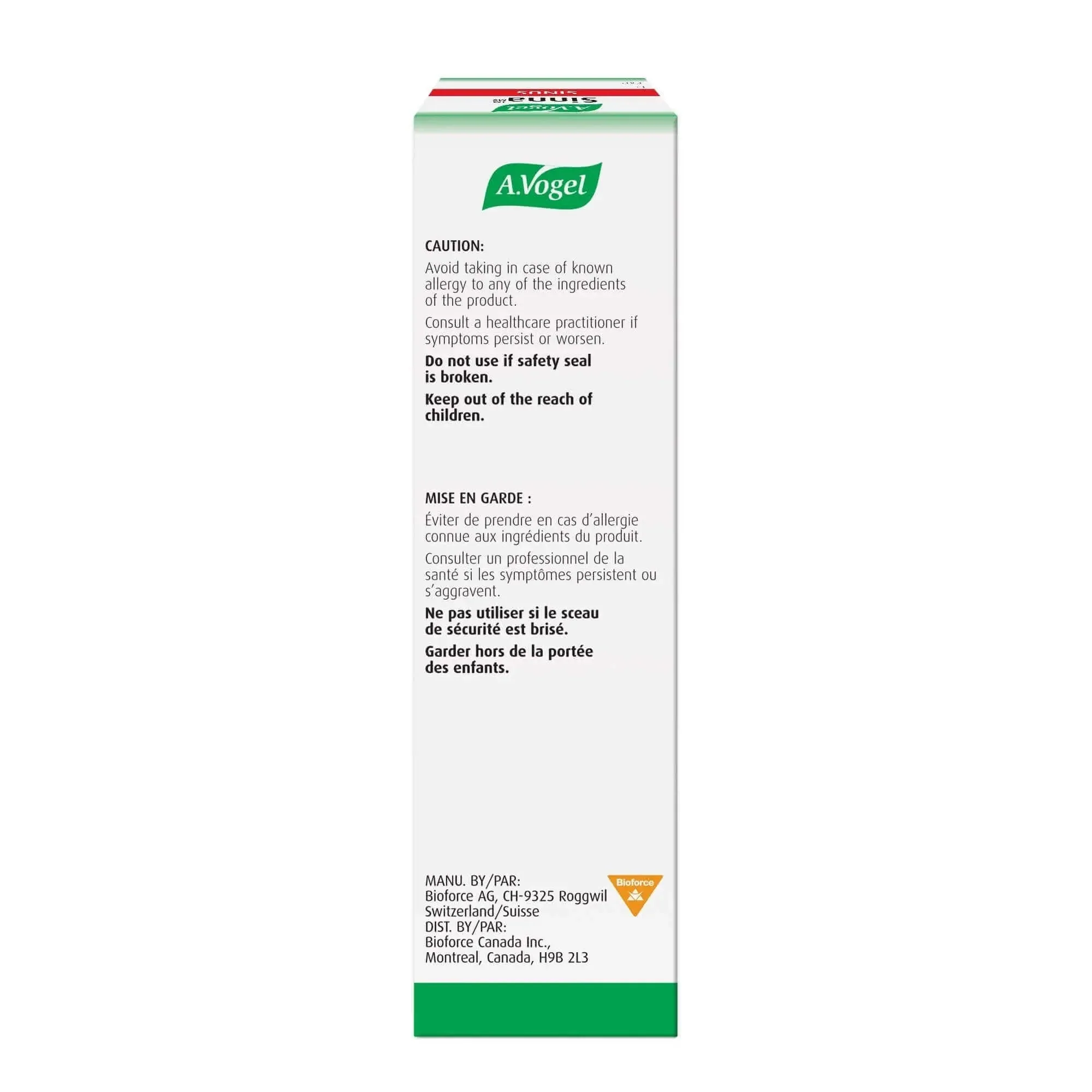 A Vogel Sinna Nasal Spray For Sinus Congestion and Blocked Nose 20mL - Image 3