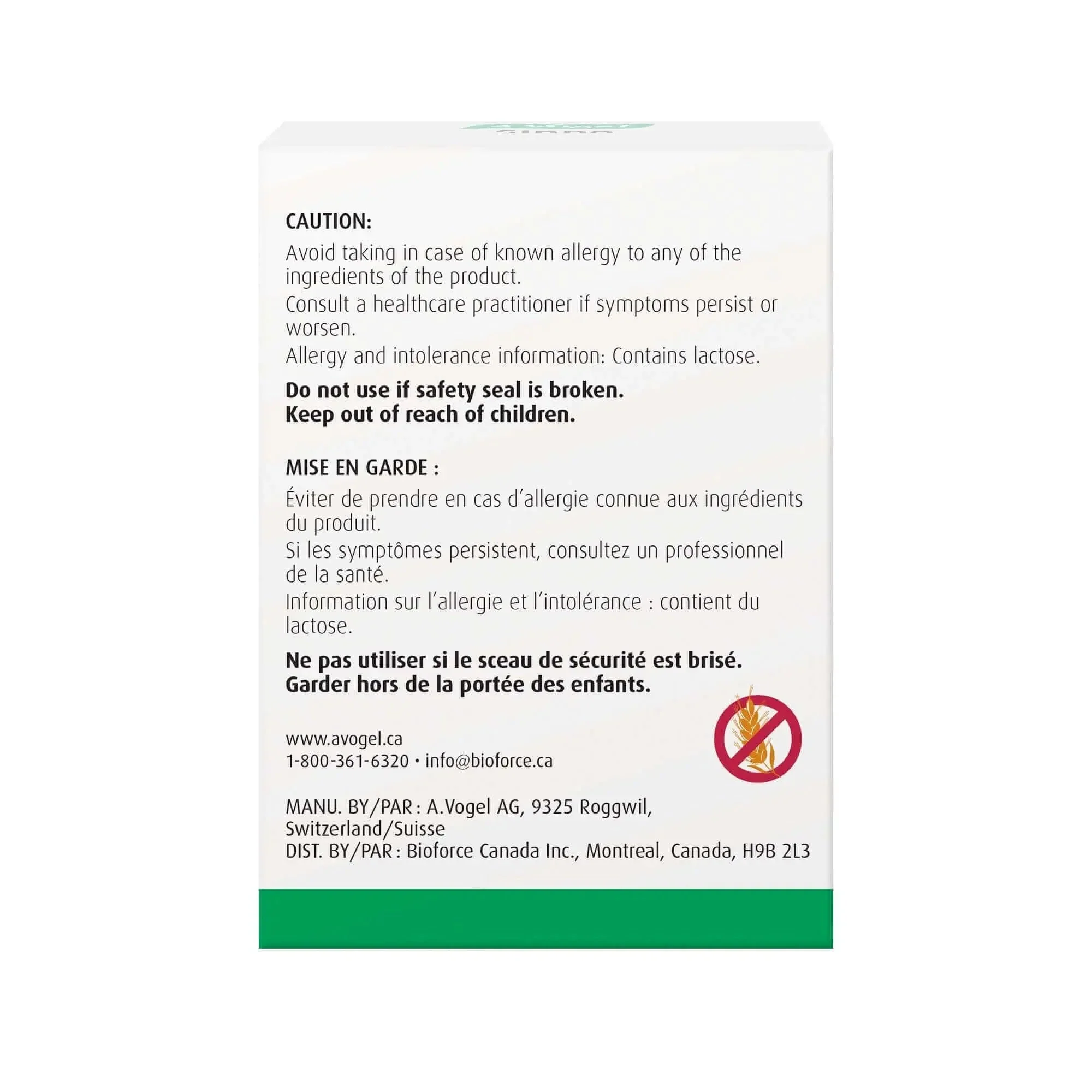 A. Vogel Sinna Tablets for Sinus congestion 120 Tablets - Image 2