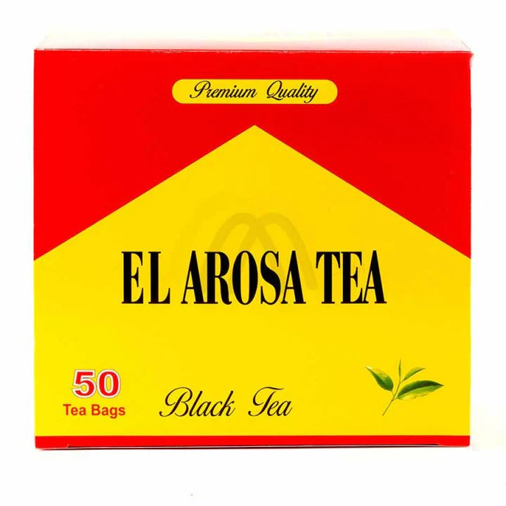 Al-Arosa Black Tea 50 Tea Bags