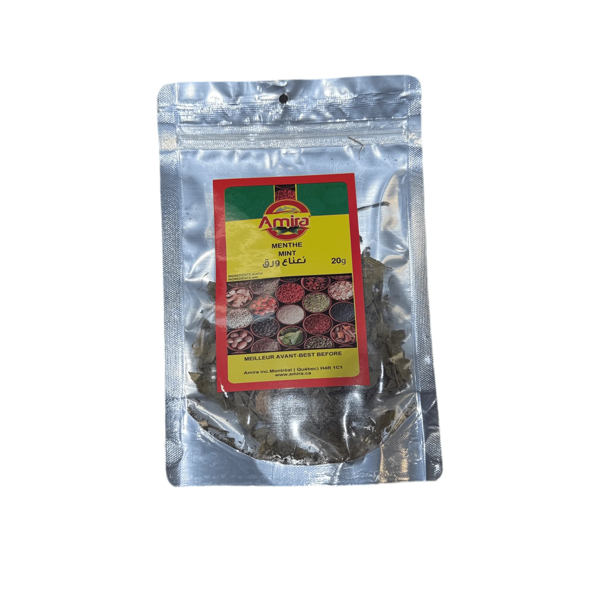 Amira Dried Mint Leaves 20 Grams