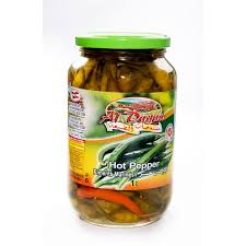 Amira Pickled Green Peppers 1Kg