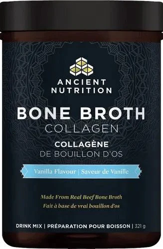 Ancient Nutrition Bone Broth Collagen 321g Powder - Vanilla Flavour