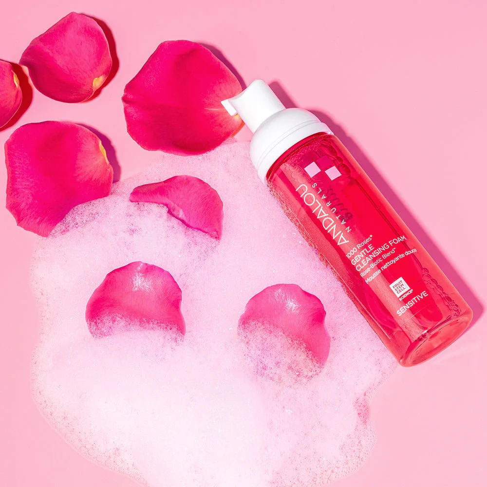 Andalou 1000 Roses® Gentle cleansing Foam 163mL - Image 2