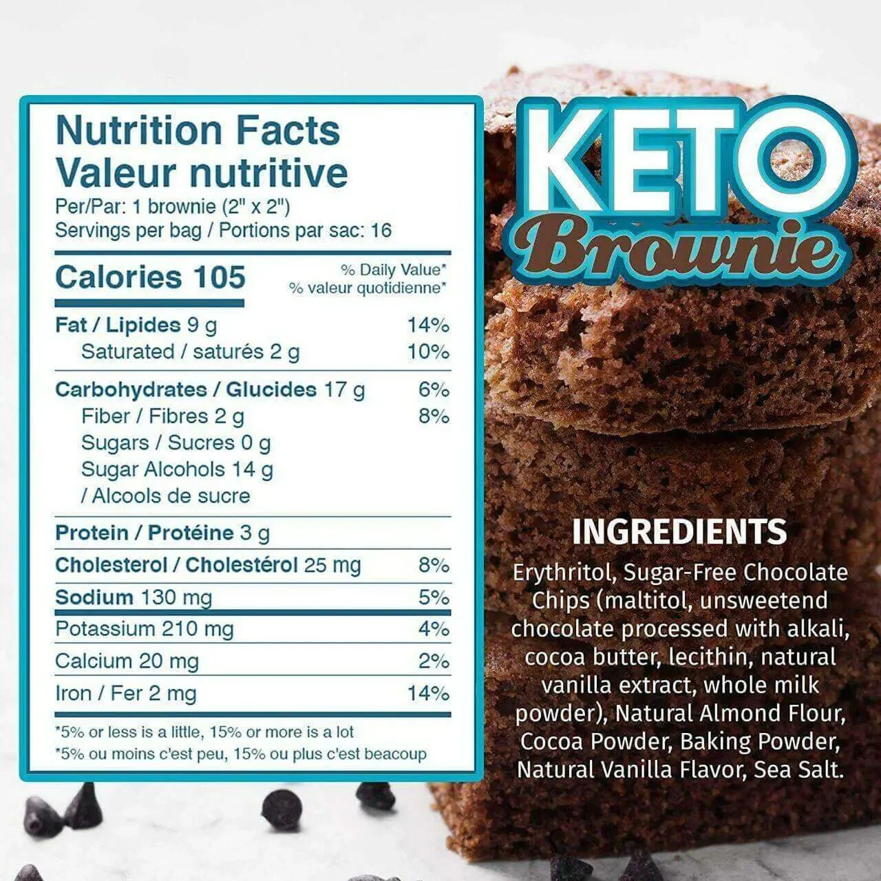 ANS Performance Keto Brownie Mix 395 Grams - Image 3