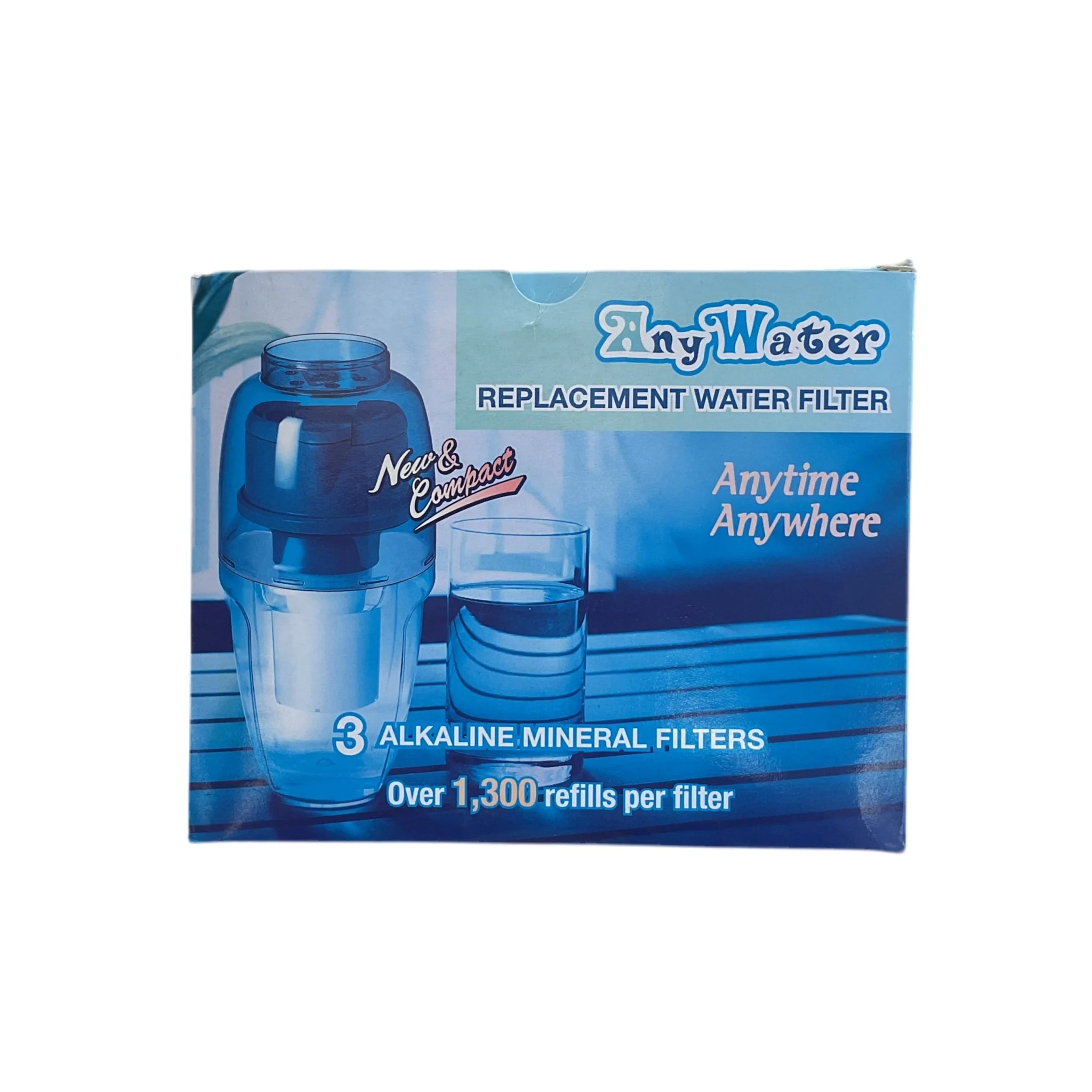 Any Water mini Bio Mineral Pot 3 Alkaline Mineral Filters