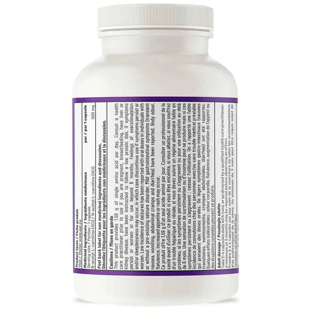AOR Alcar 120 Veg Capsules - Image 2