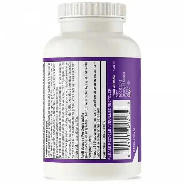 AOR GABA 600 mg 60 Vegi Capsules - Image 2