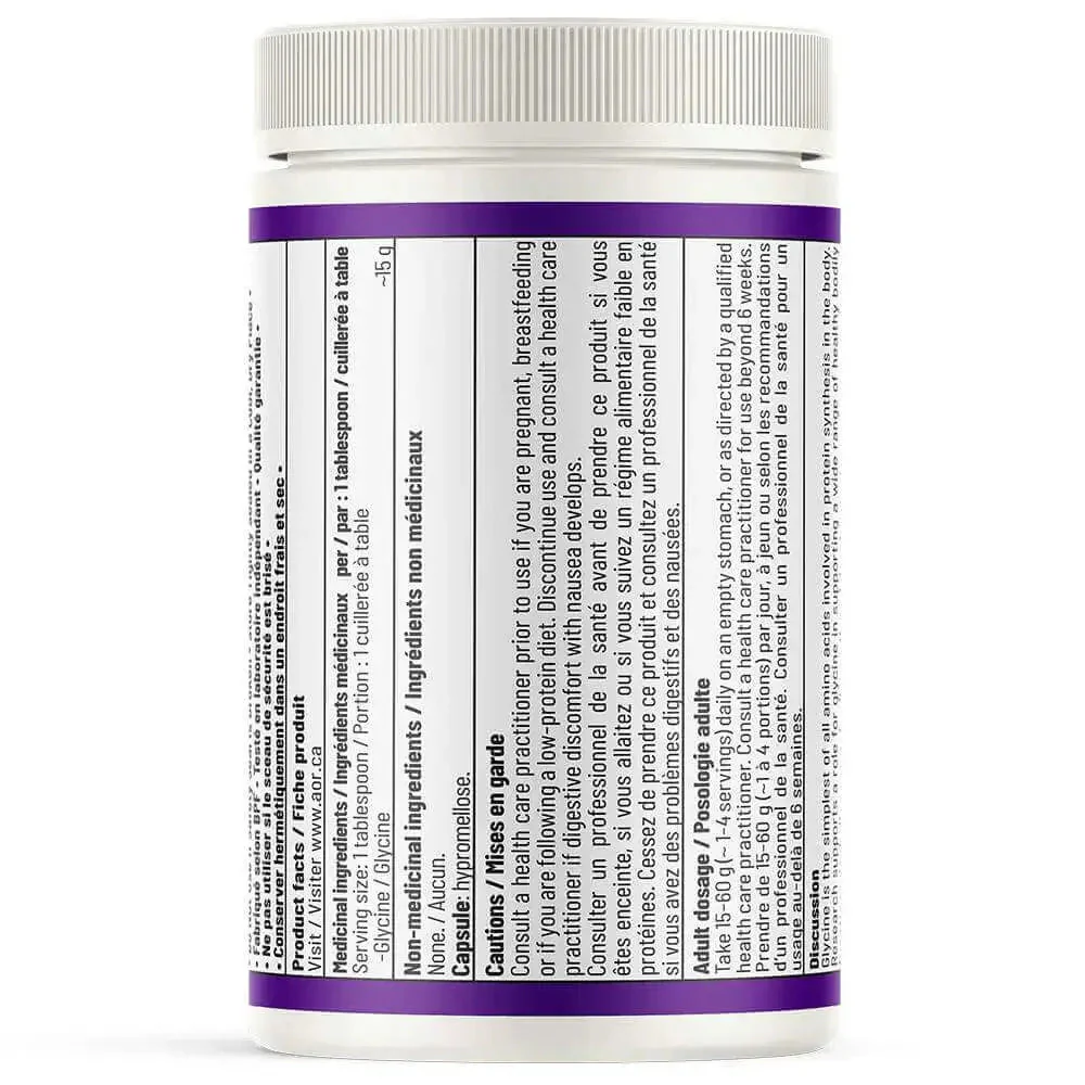 AOR Glycine 500 Grams Powder - Image 2