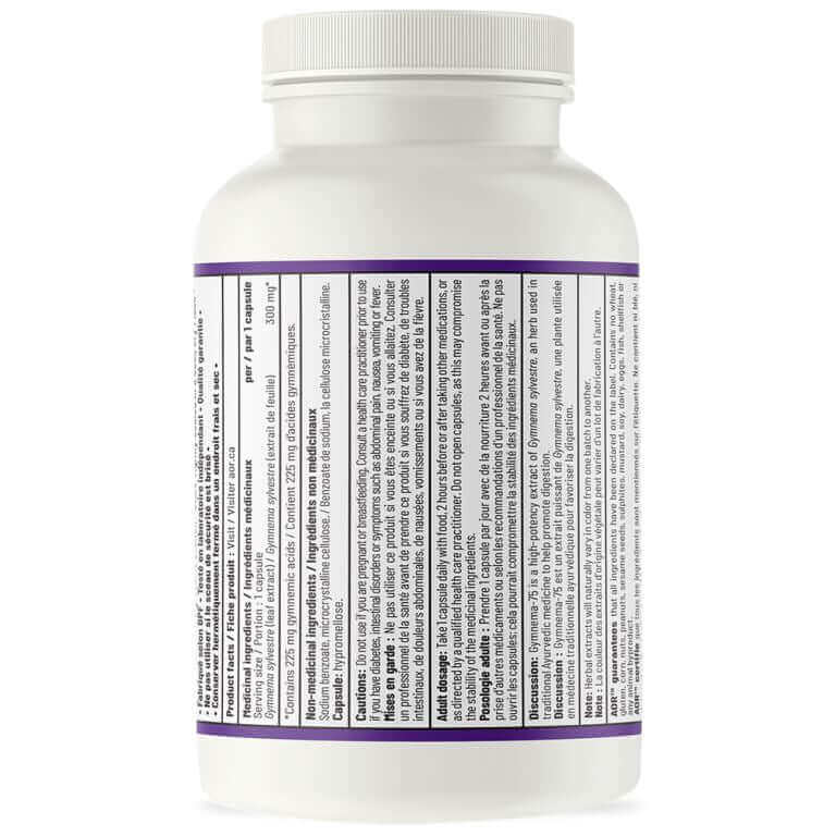 AOR Gymnema-75 150 Veg Capsules - Image 2