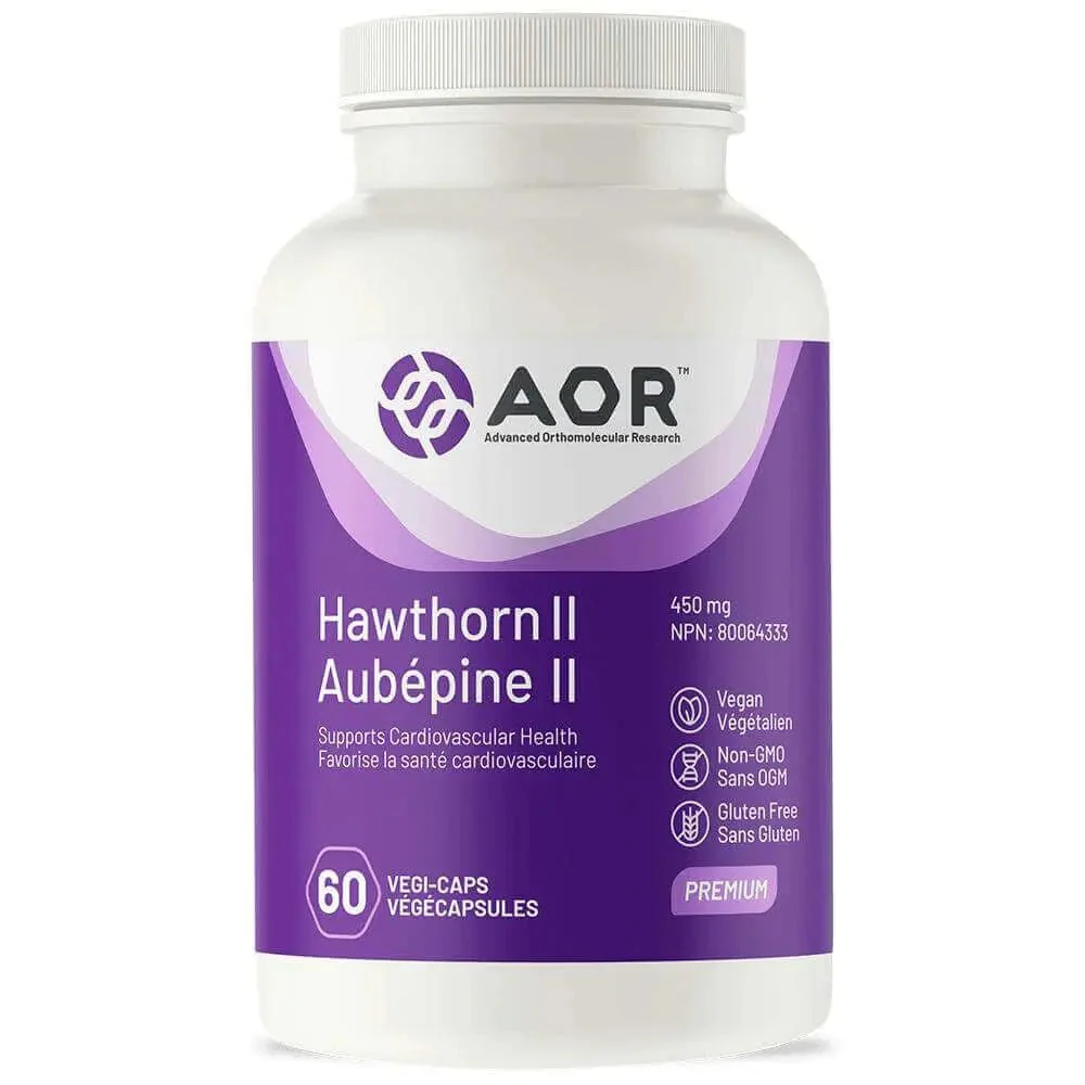 AOR Hawthorn II 60 Veg Capsules