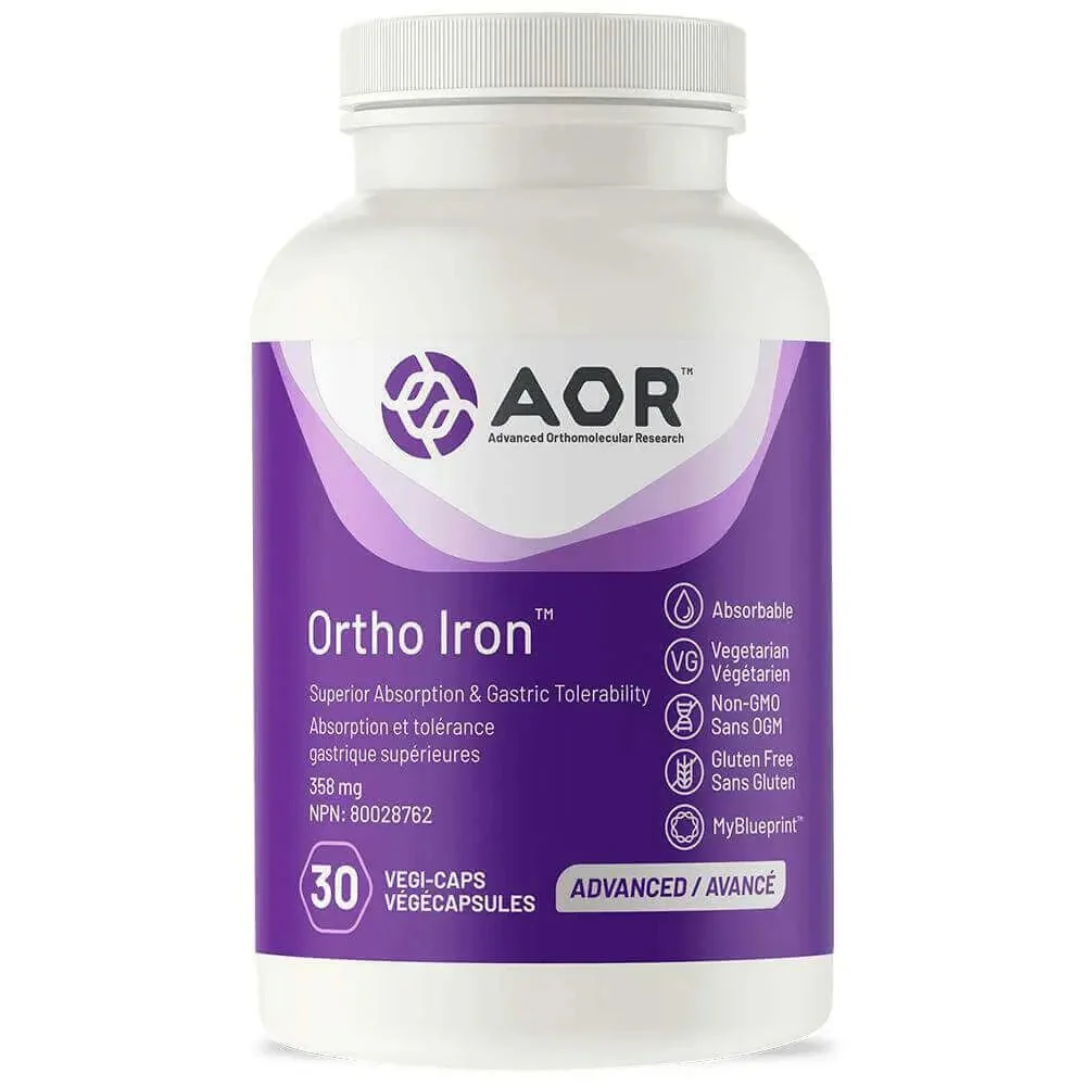 AOR Ortho Iron 60 Vegi Capsules