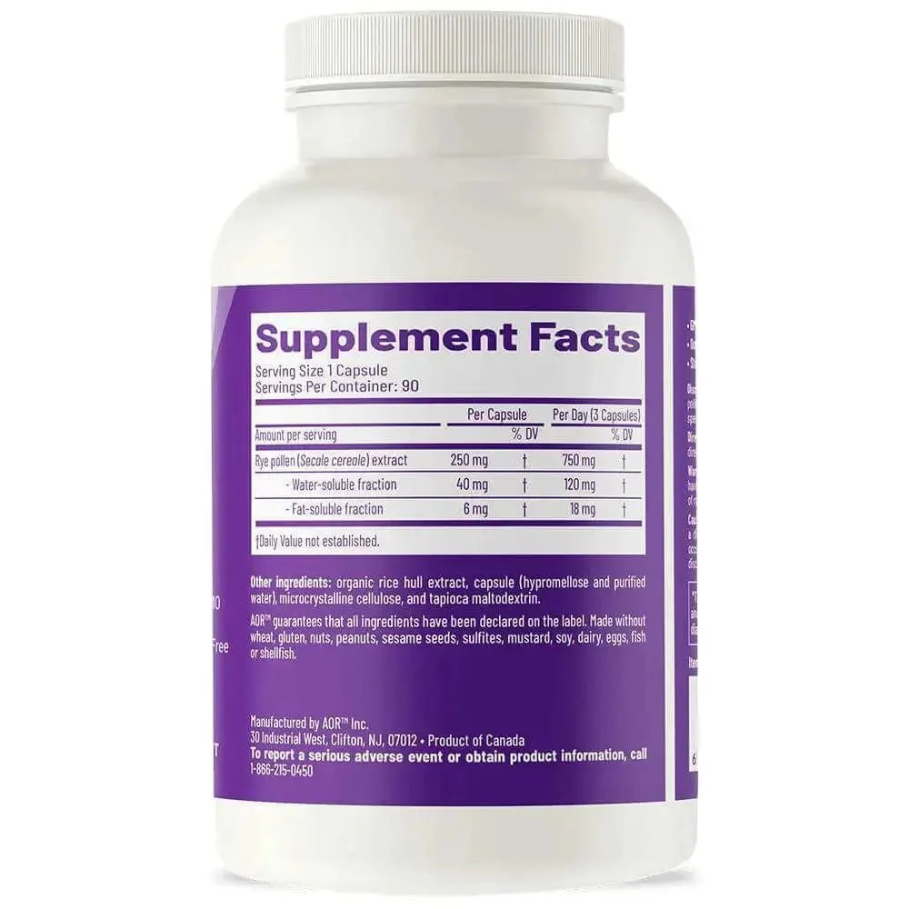 AOR Prostate Support 90 Veg Capsules - Image 3