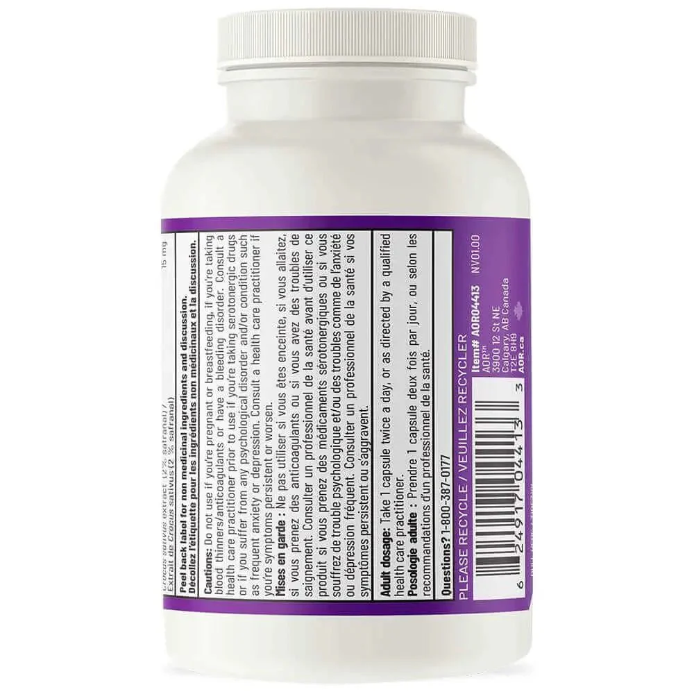 AOR Saffron 60 Veg Capsules - Image 3