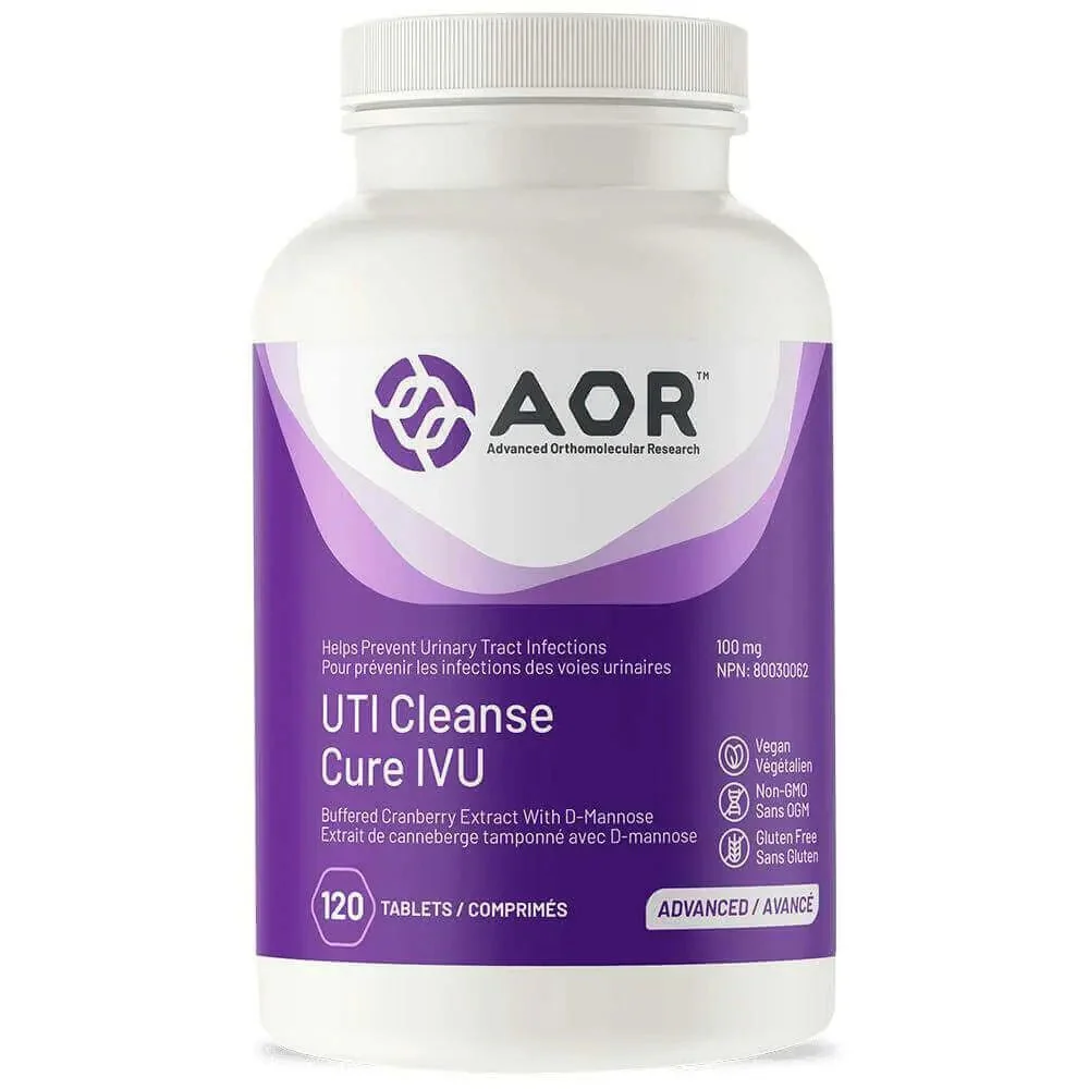 AOR UTI Cleanse 120 Tablets