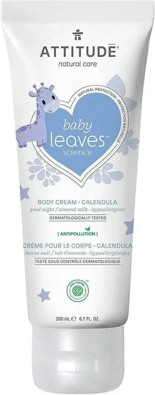 Attitude Calendula Cream Almond Milk 200mL