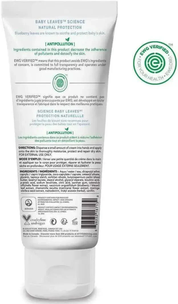 Attitude Calendula Cream Almond Milk 200mL - Image 4