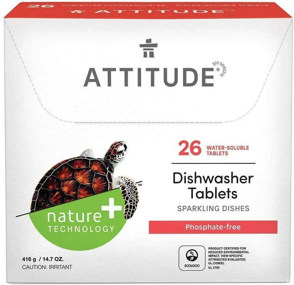 Attitude Dishwasher Detergent Tablets 26 Loads