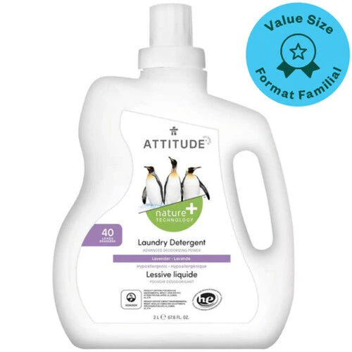 Attitude Laundry Detergent, Lavender 2L 40 Loads - Image 2