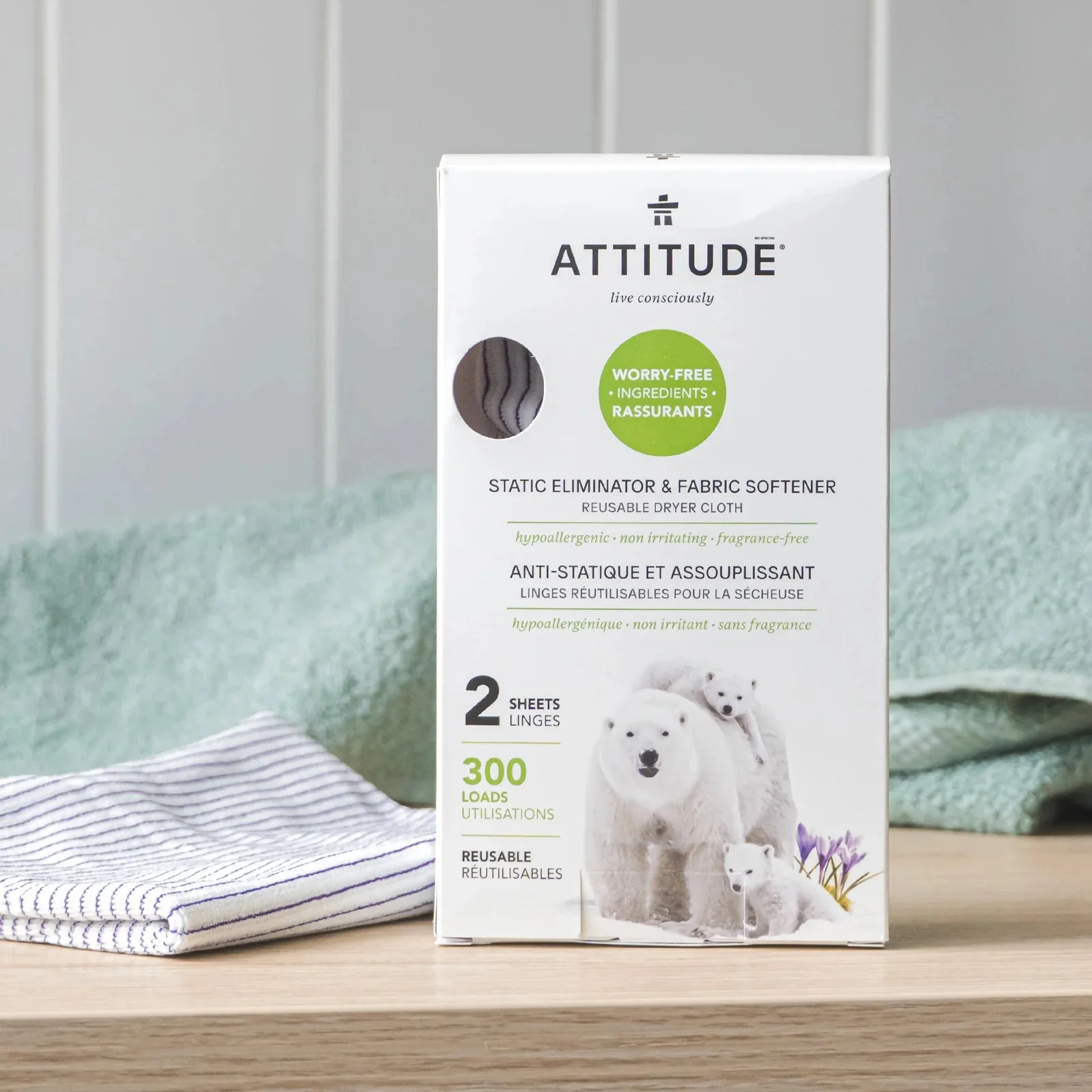 Attitude Static Eliminator & Softener 2 Sheets 300 Loads - Image 2