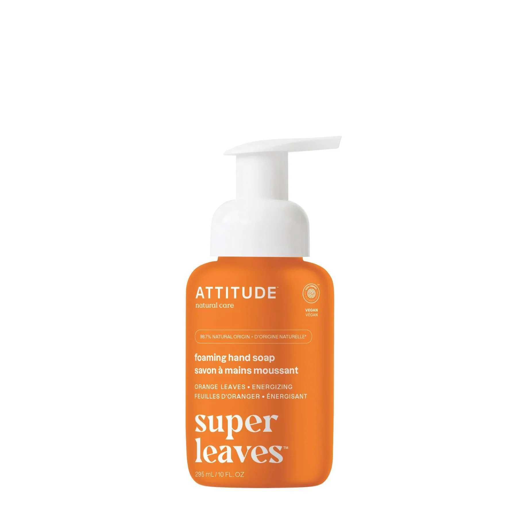 Attitude Super Leaves, Foaming Hand Soap, Orange Leaves, 295mL - Image 3