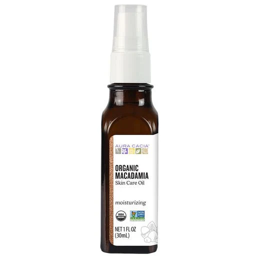 Organic Skin Care Oil,Macadamia 30mL