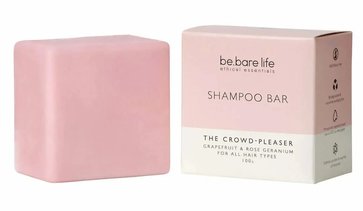 Be Bare Life The Crowd-Pleaser Shampoo Bar 100g