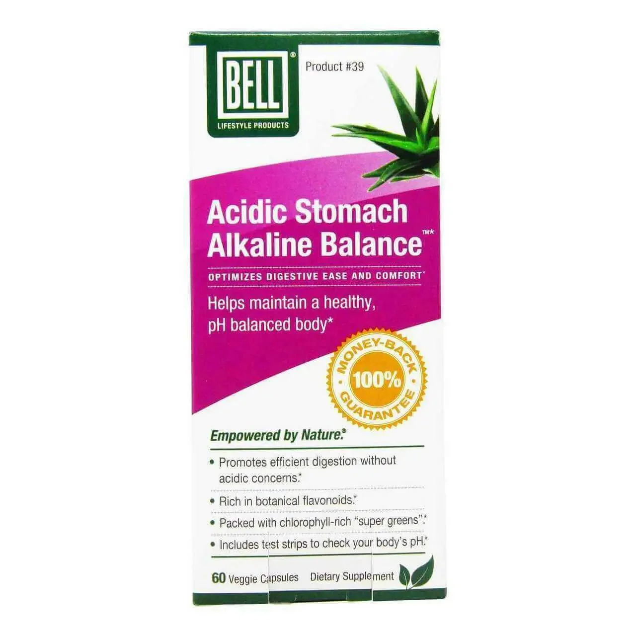 Bell Acidic Stomach Alkaline Balance 60 Capsules