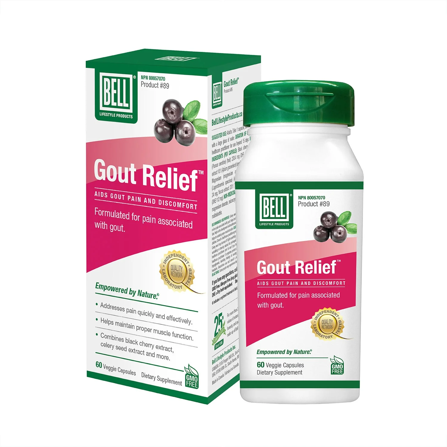 Bell Gout Relief™ 60 Capsules
