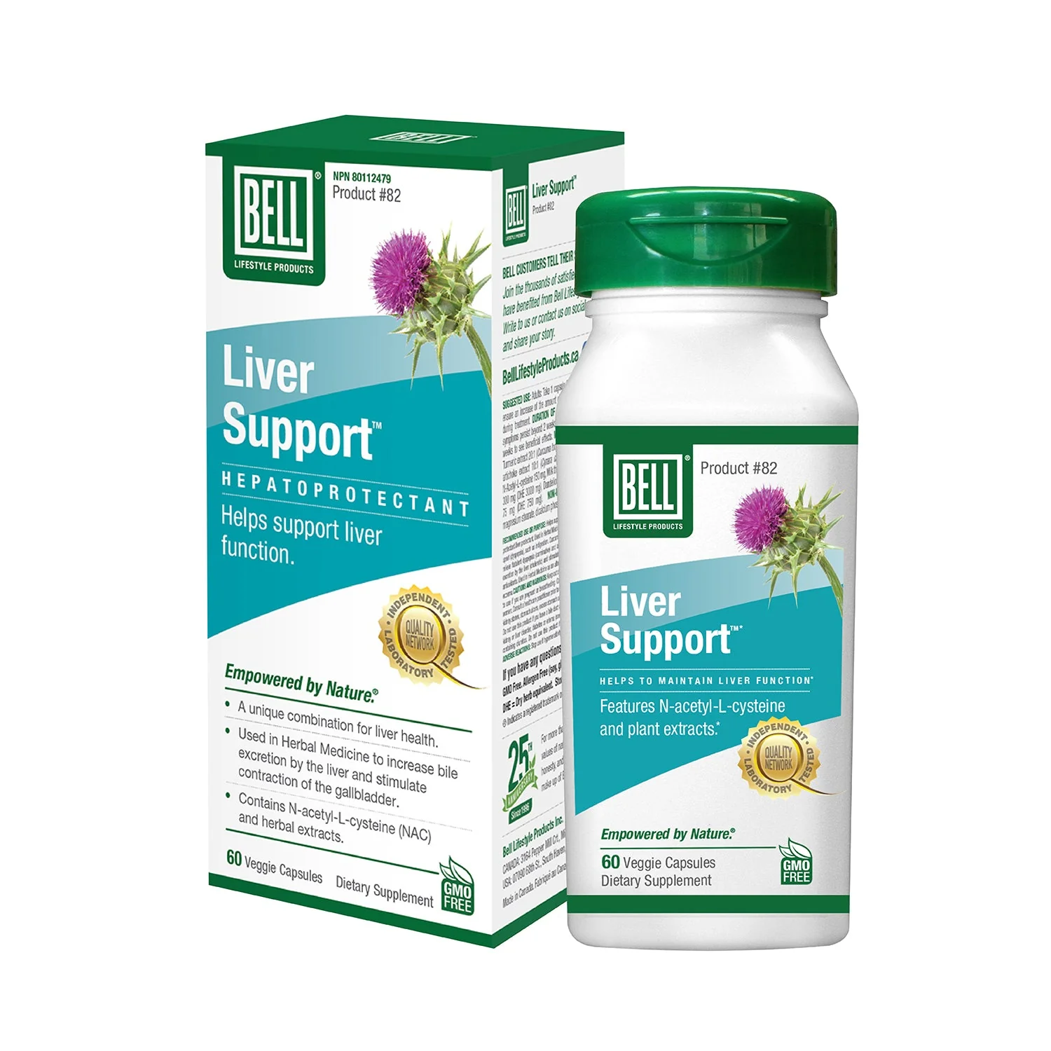 Bell Liver Support 60 Veg Capsules