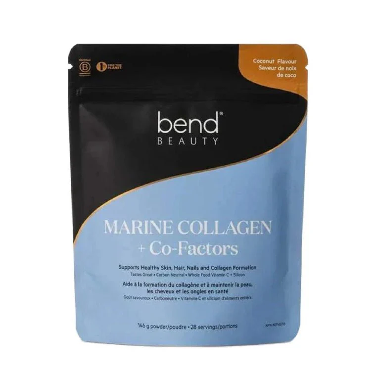Bend Beauty Marine Collagen + Co-Factors 146 Grams, Coconut Flavour