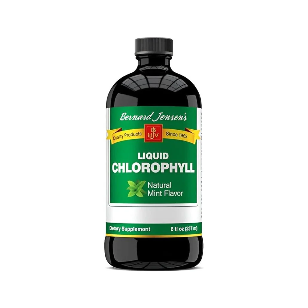 Bernard Jensen Chlorophyll Concentrate 474mL, Mint Flavour