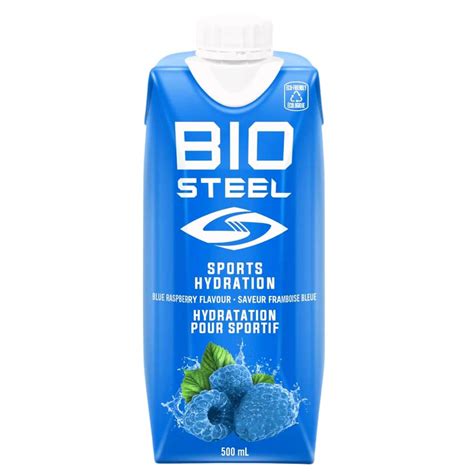 Biosteel Blue Raspberry Sports Drink, 500mL