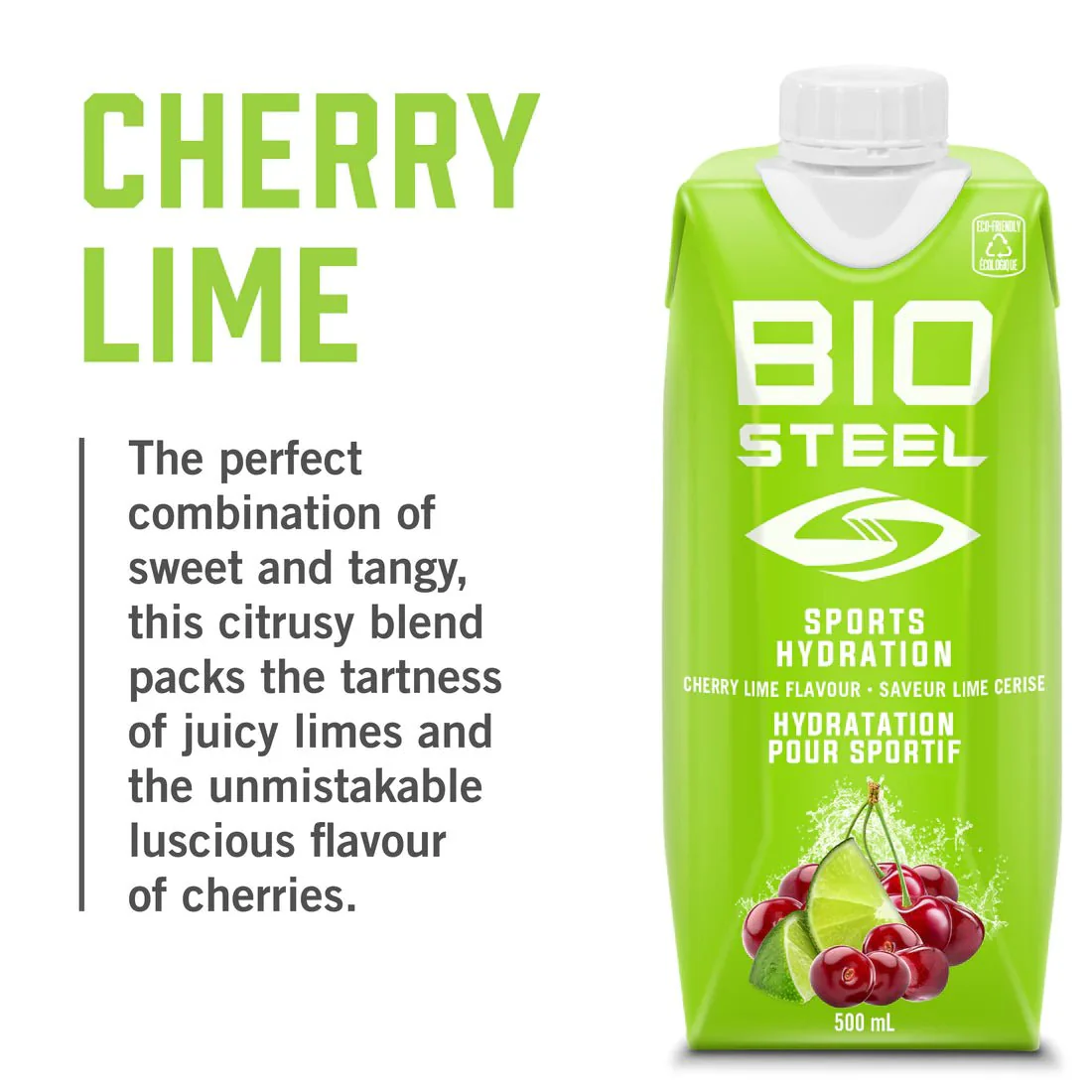 Biosteel Cherry Lime Sports Drink, 500mL - Image 3