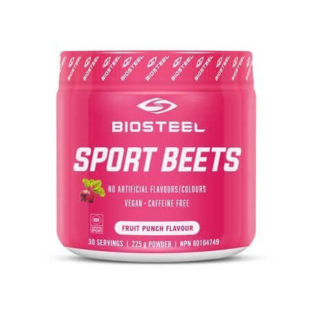 Biosteel Sport Beets Fruit Punch 225 Grams