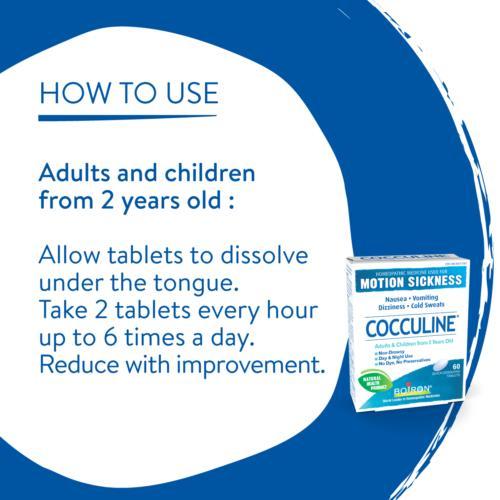 Boiron Cocculine 60 Dissolving Tablets - Image 3