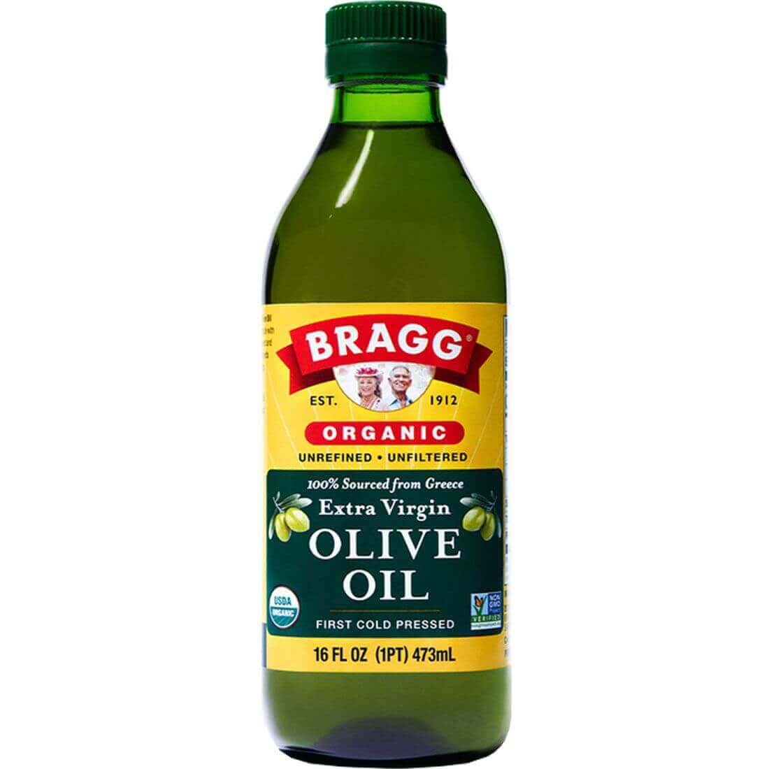 Bragg Organic Extra Virgin Olive Oil 473mL