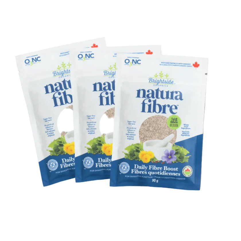 Brightside Organics Natura Fibre 90 Grams 1 Packet | Daily Fibre Boost