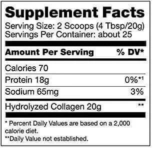 Bulletproof Unflavoured Collagen 500 Grams - Image 3