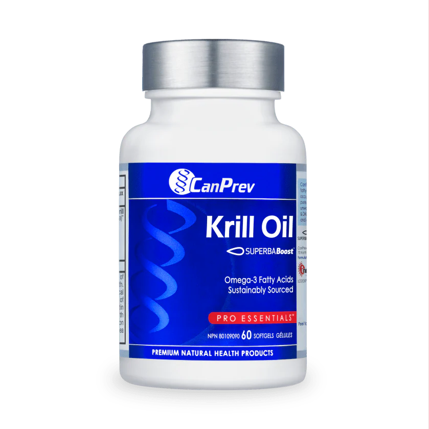 CanPrev Krill Oil 500mg 60 Softgels