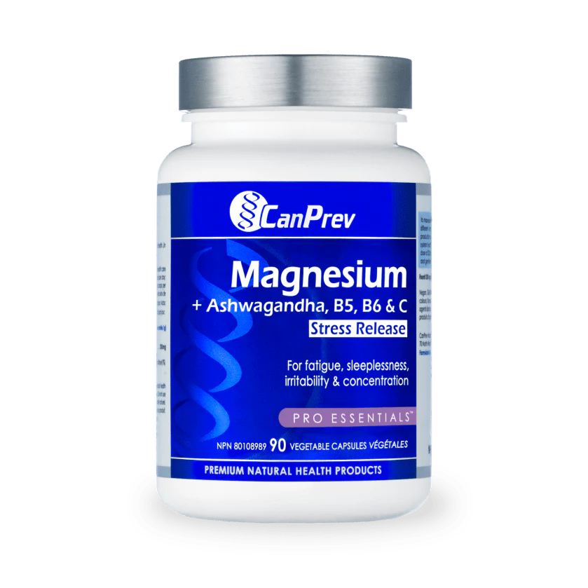 CanPrev Magnesium Stress Release 90 Veg Capsules