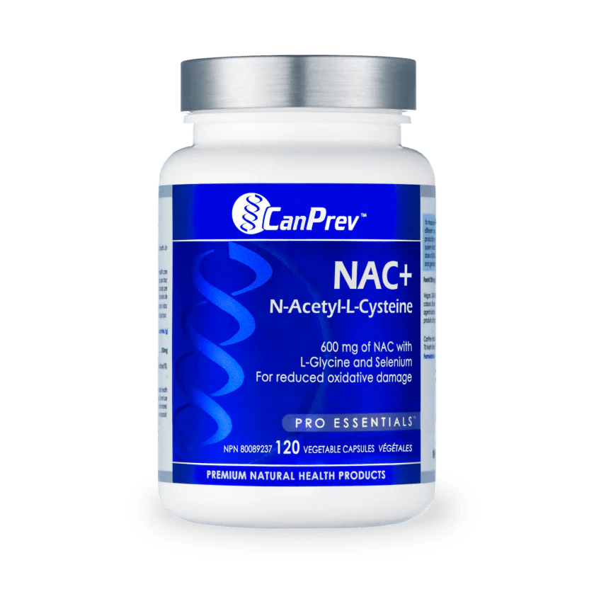 CanPrev NAC+ N-Acetyl-L-Cysteine 120 Veg Capsules