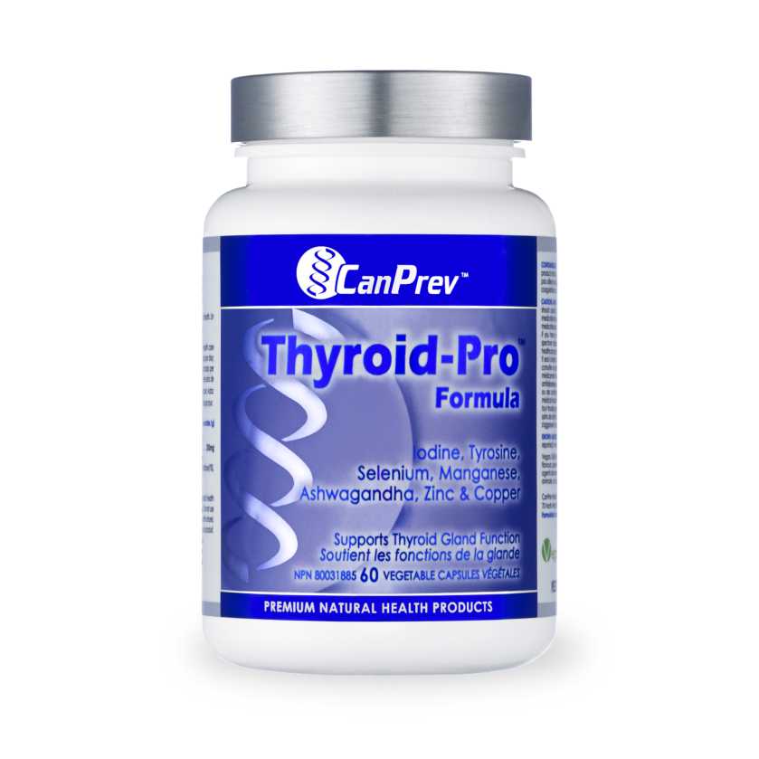 CanPrev Thyroid-Pro Formula 60 Veg Capsules