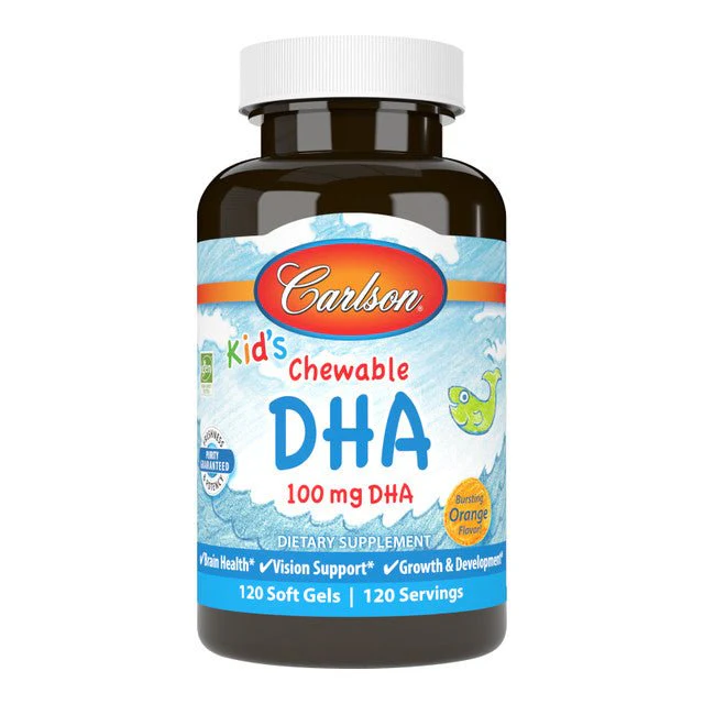 Carlson Kid's Chewable DHA 120 Softgels