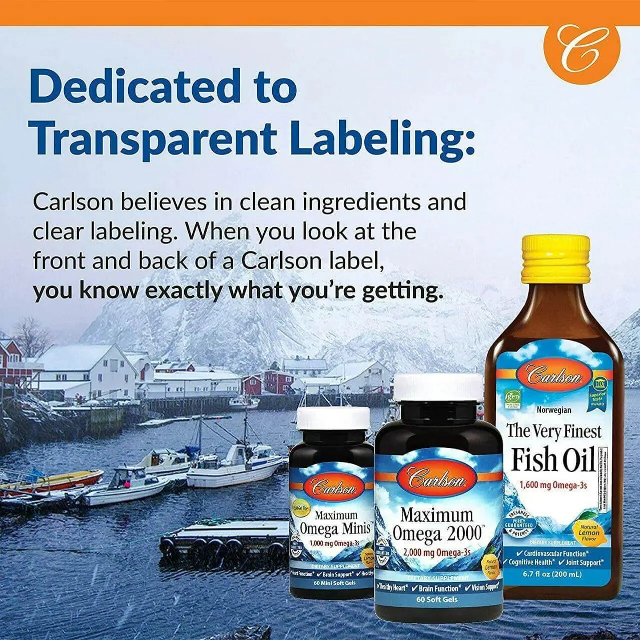 Carlson Norwegian Cod Liver Oil Liquid - Image 8