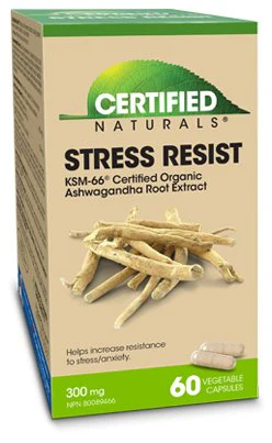 Certified Naturals™ Stress Resist 60 Veg Capsules