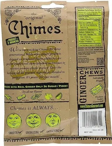 Chimes Original Ginger Chews 141 Grams - Image 2