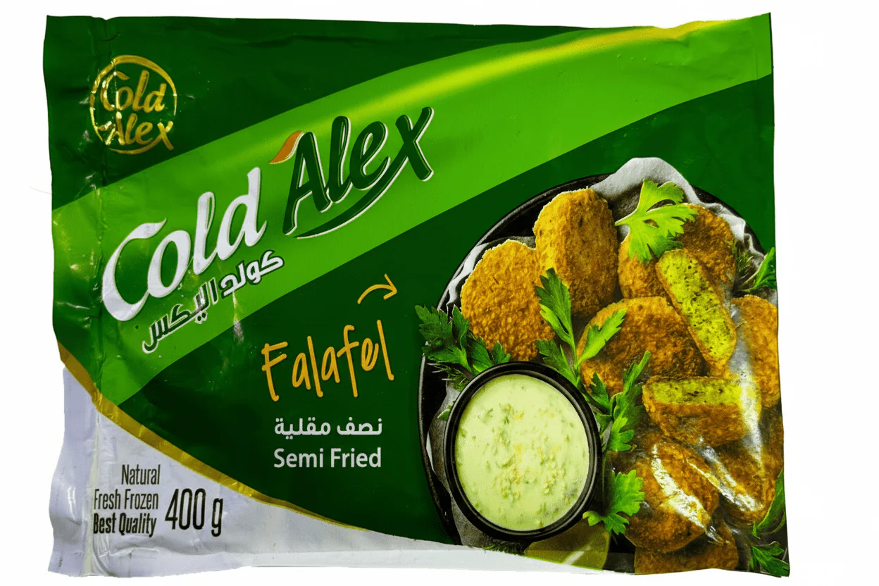 Cold Alex Frozen Fava Falafel 400 Grams
